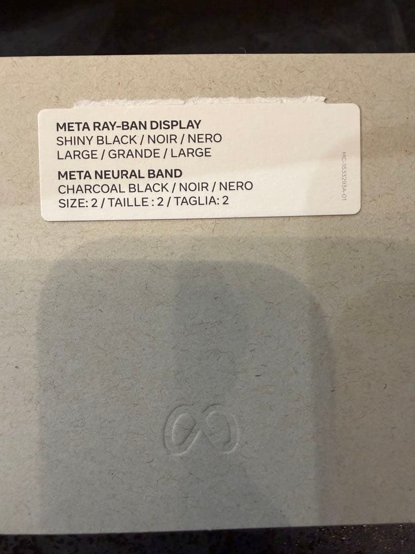 Ray-Ban  RAY-BAN DISPLAY ブラック