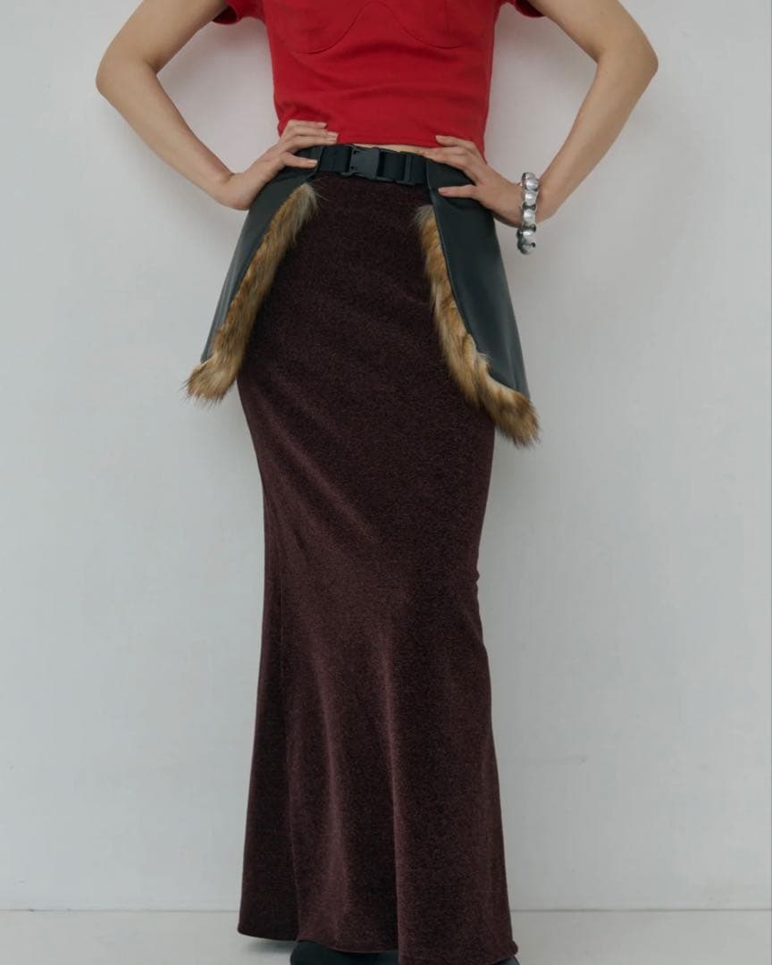 【Mediam】Double Craft Fur Bag