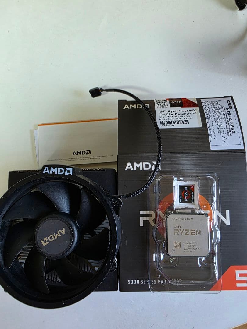 Ryzen5 5600X・B450M M T・DDR4 PC3200セット