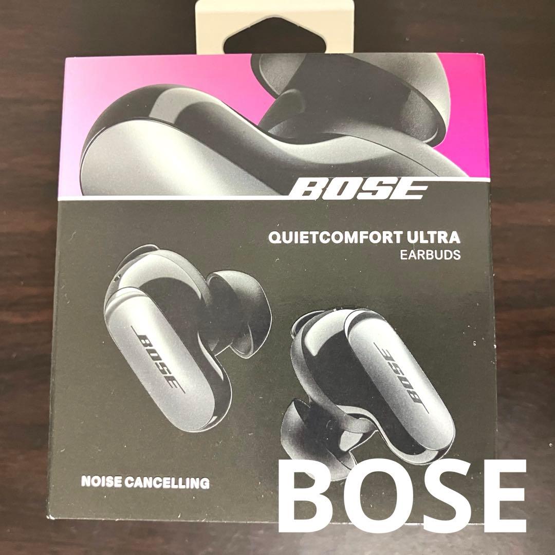 新品　Bose QuietComfort Ultra ワイヤレスイヤホン 黒