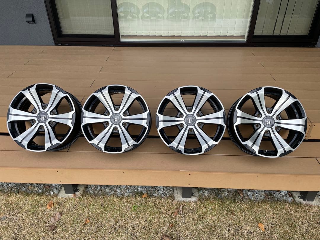 あBARBERO バルベロ アーバングランデ 17インチ ホイールのみ4本