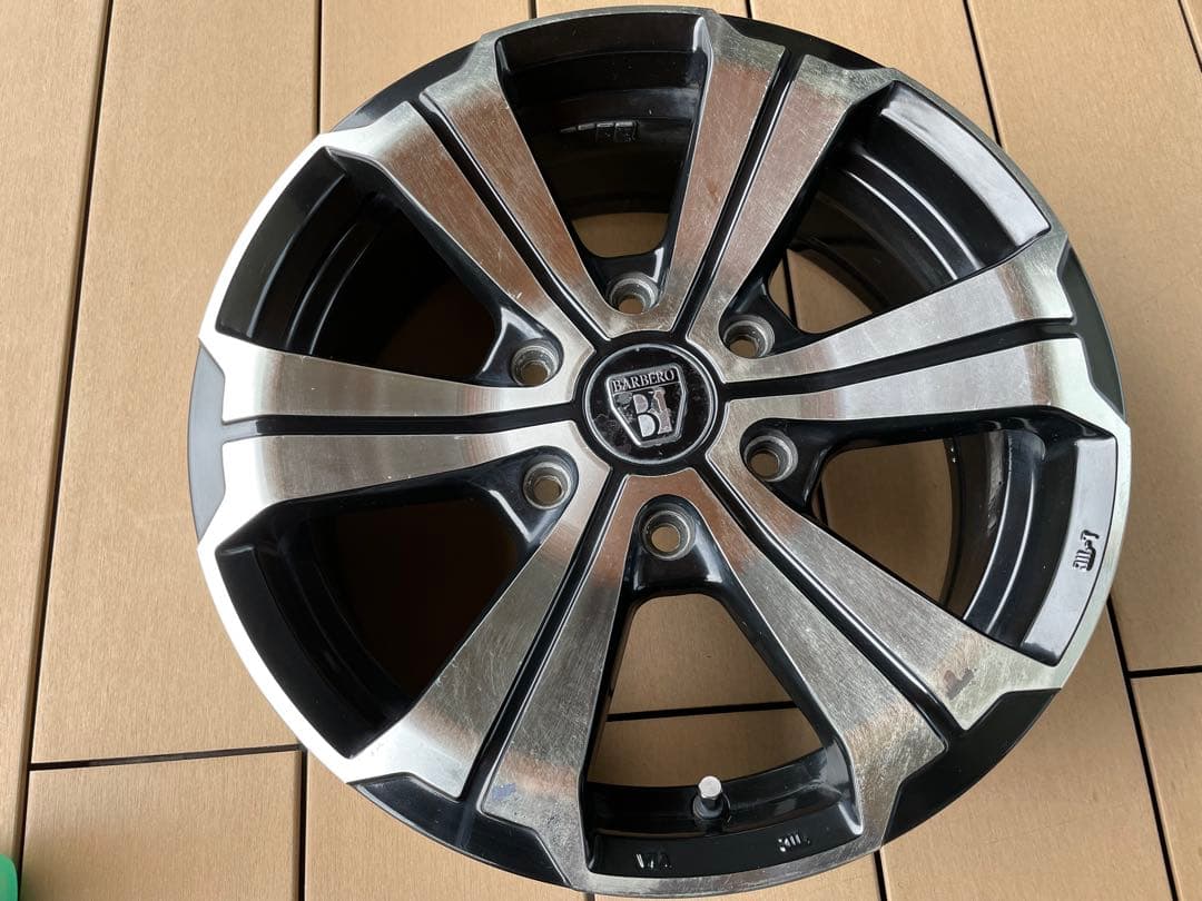 あBARBERO バルベロ アーバングランデ 17インチ ホイールのみ4本