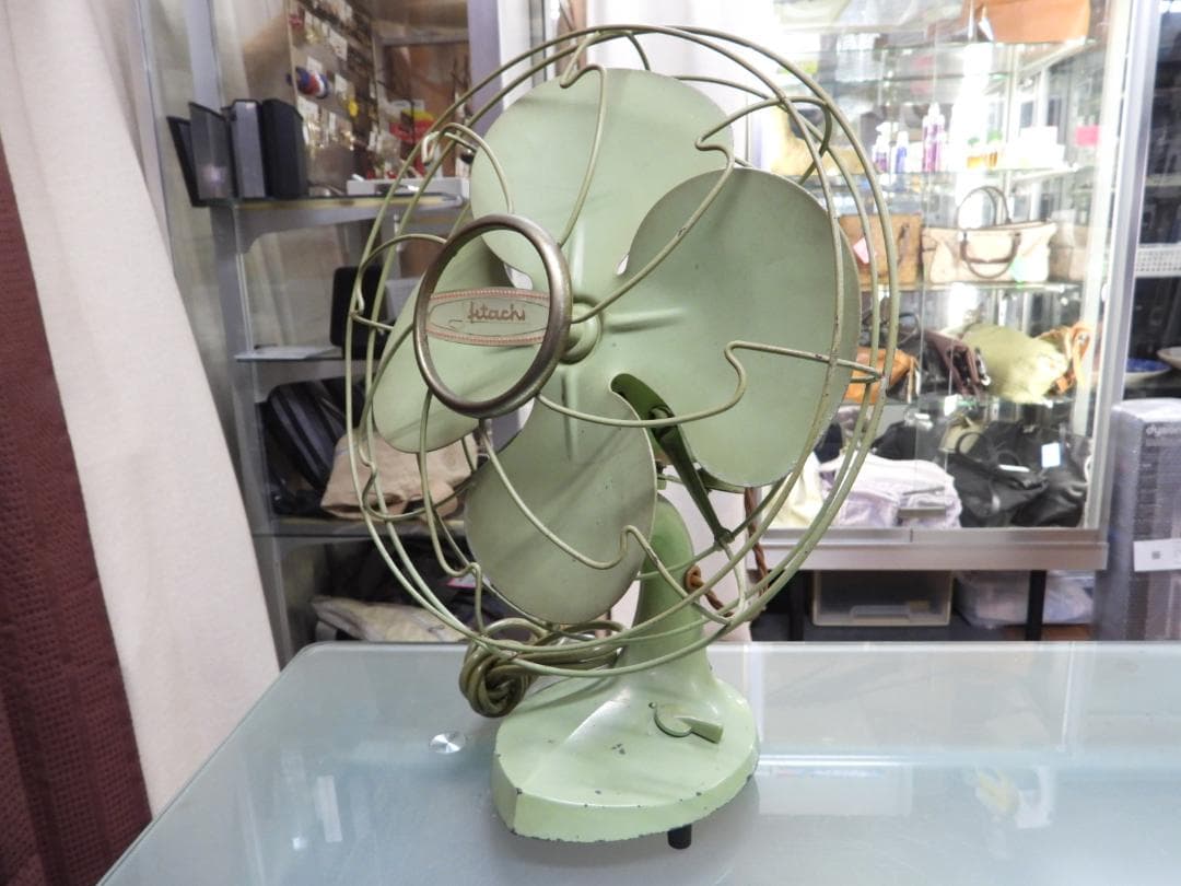 日立扇風機M-6032　日立製作所　昭和レトロ　アンティーク　動作確認済み