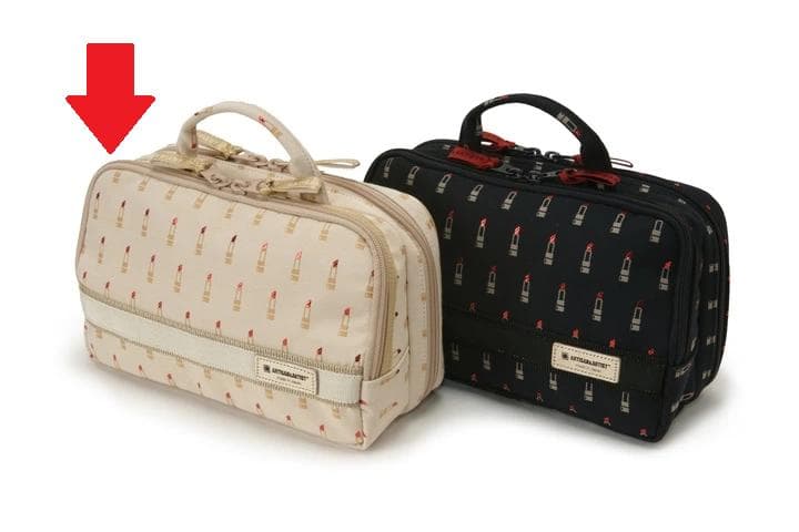 【極美品】アルティザン・アンド・アーティスト　ポーチ　大　リップ柄