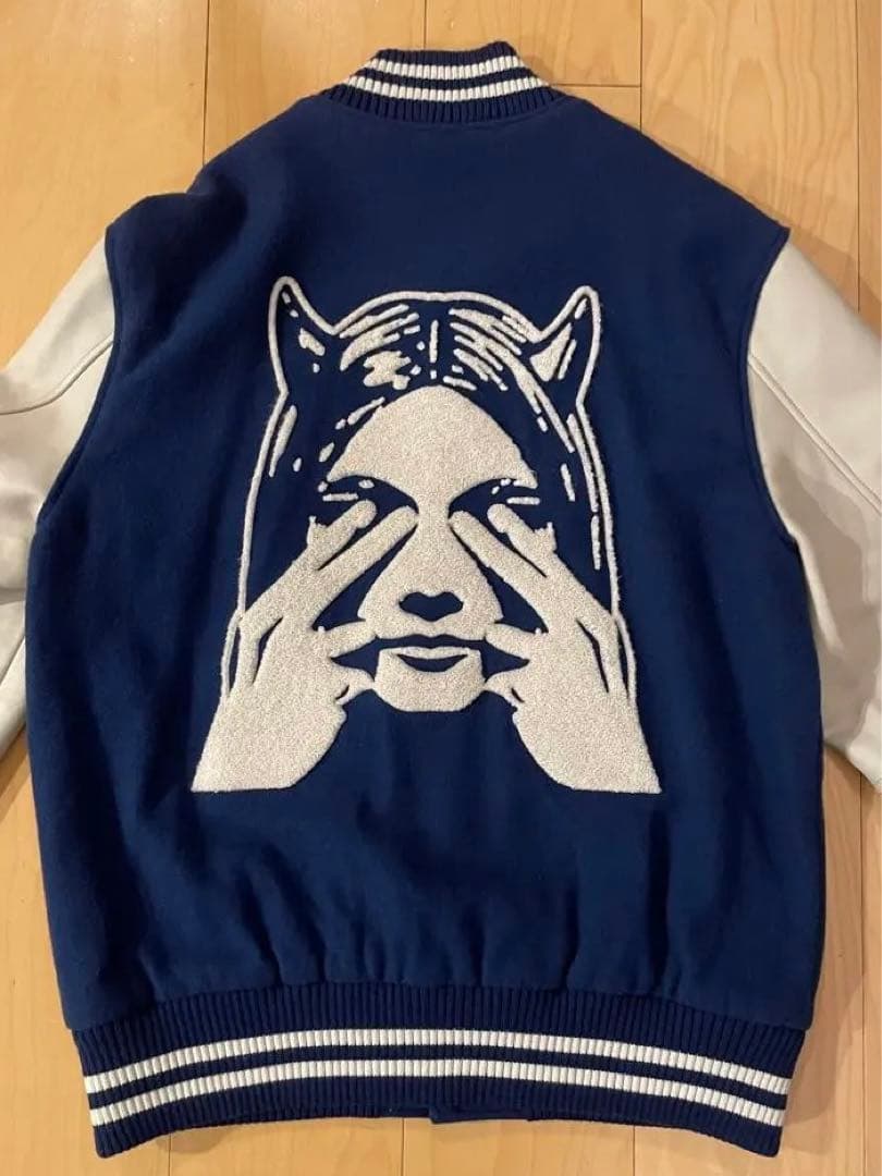 HYSTERIC GLAMOUR No see evil スタジャン Lサイズ