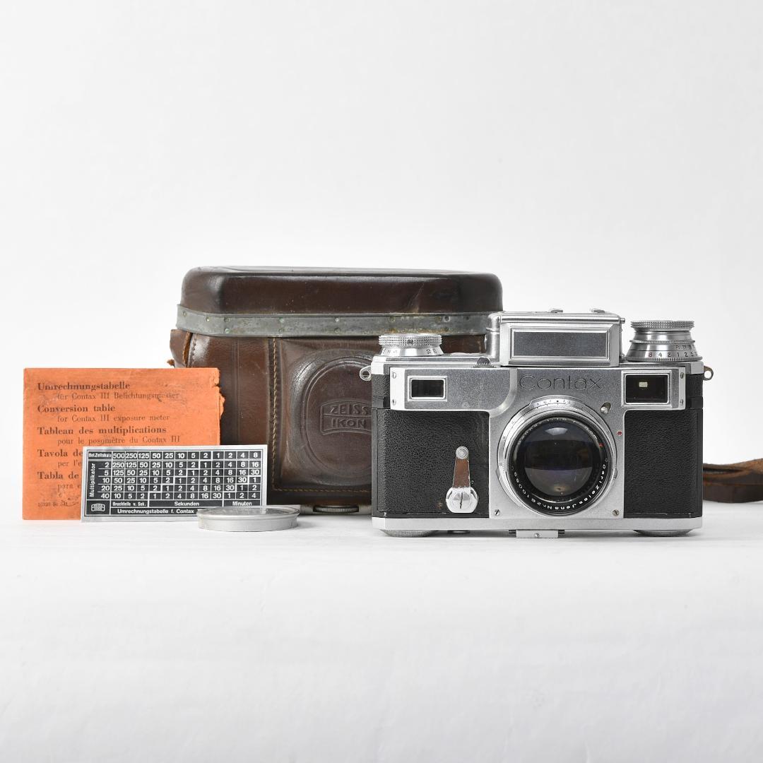 CONTAX III Sonnar 50mm F1.5 レンジファインダーカメラ