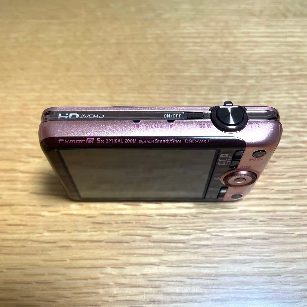 SONY Cyber-shot DSC-WX7 デジカメ ピンク