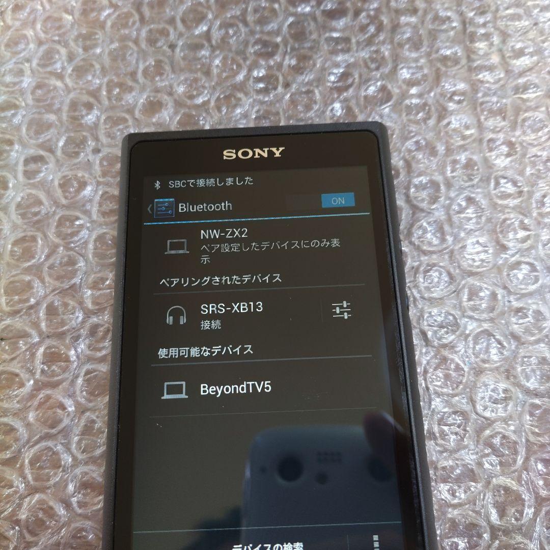 ソニーウォークマン　NW−ZX2　管理ナンバー6830
