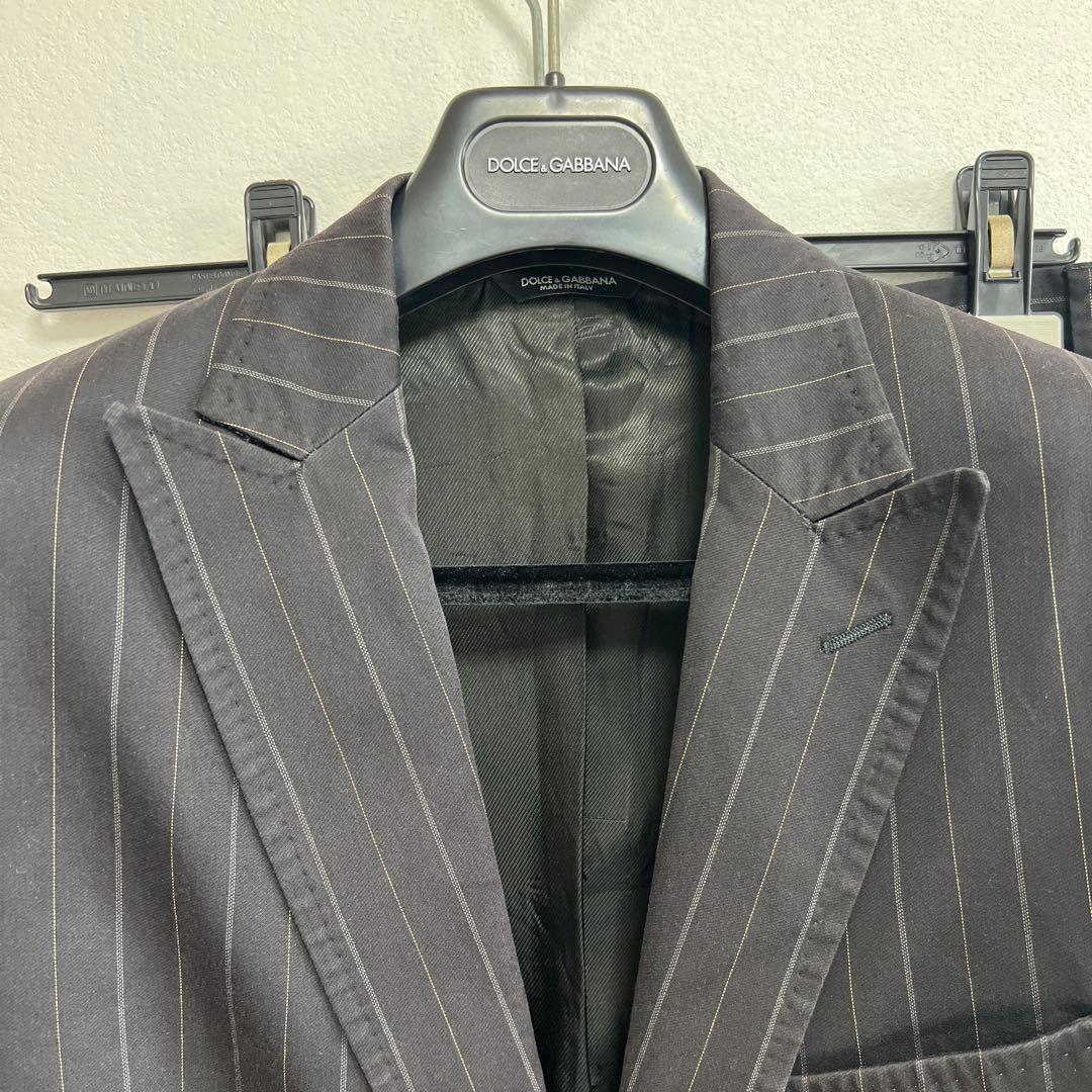 DOLCE&GABBANA ストライプ スーツ 48