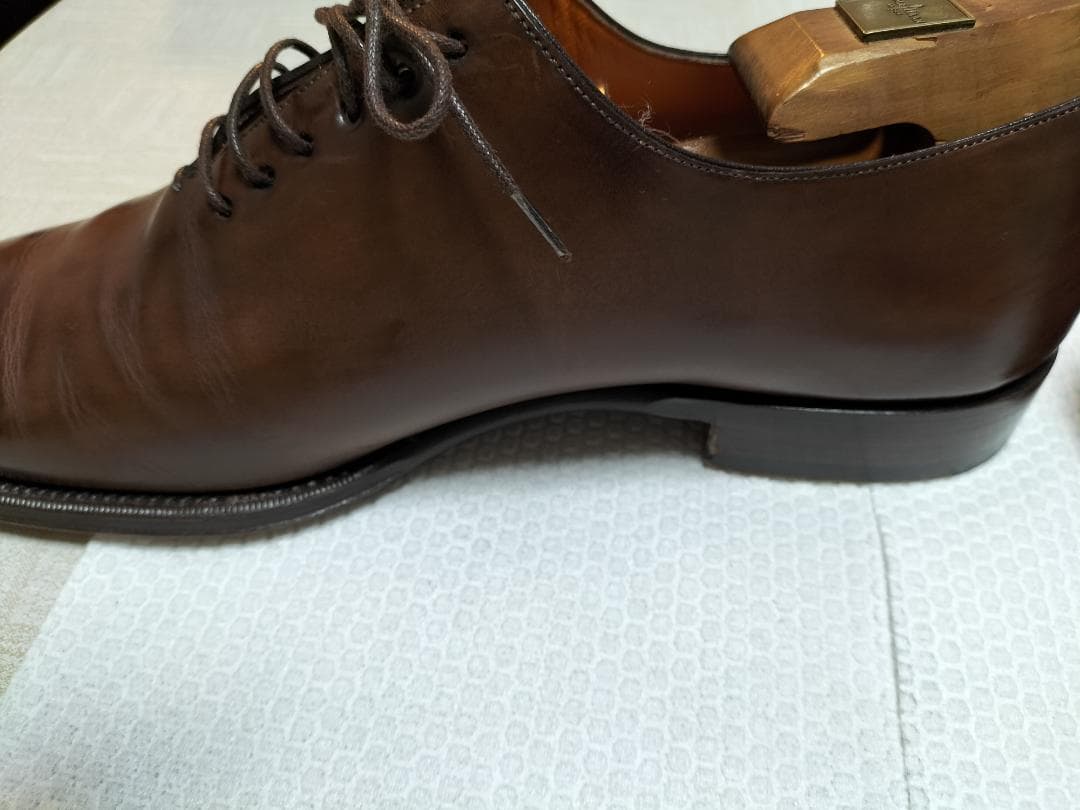 サントーニ 革靴 ドレスシューズ　シューツリー無し