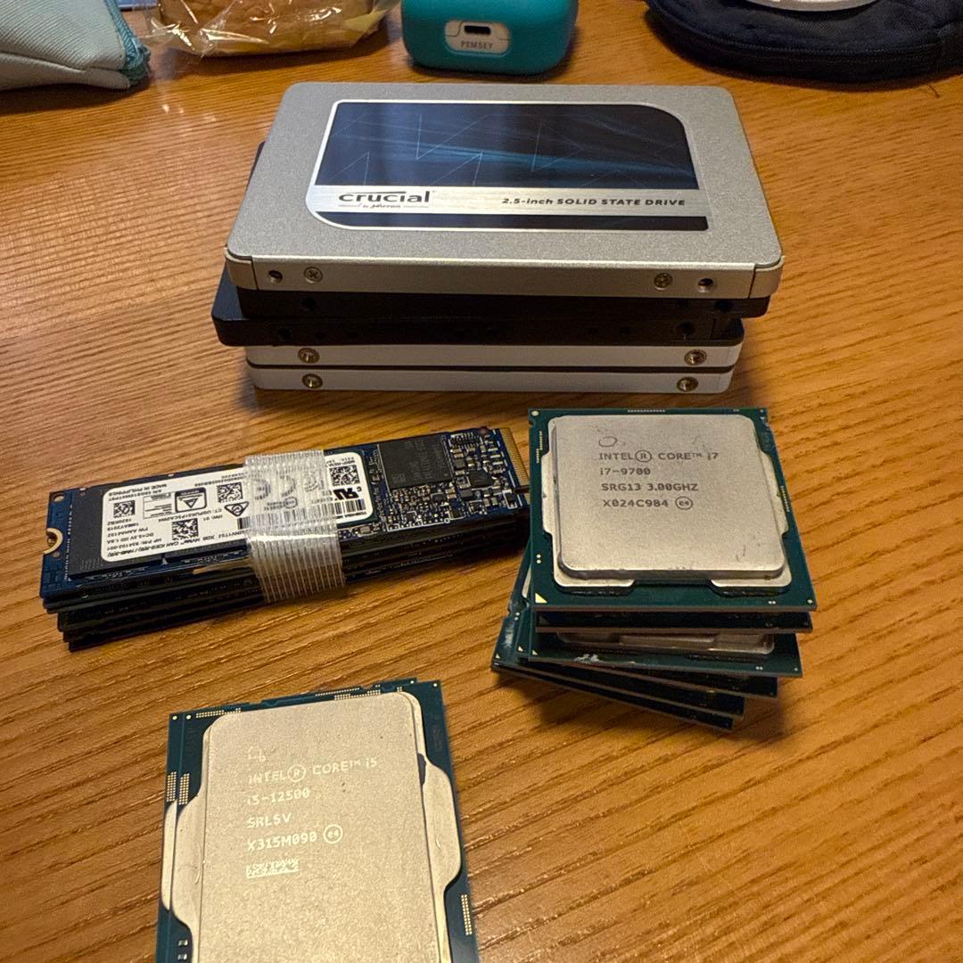 Karaken様 Crucial SSD & Intel CPU セット