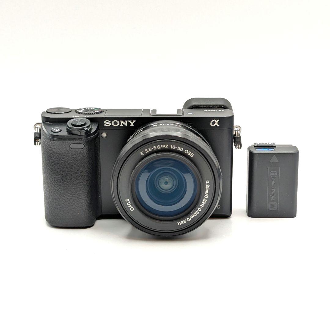 SONY α6000 ブラック ILCE-6000 16-50mm レンズ付き