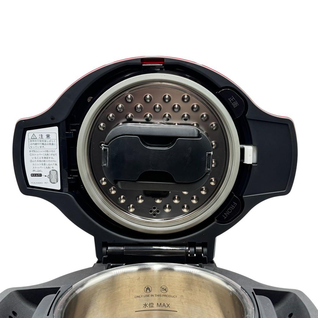 SHARP ヘルシオ 水なし自動調理鍋 KN-HT16E-R 1.6L 美品