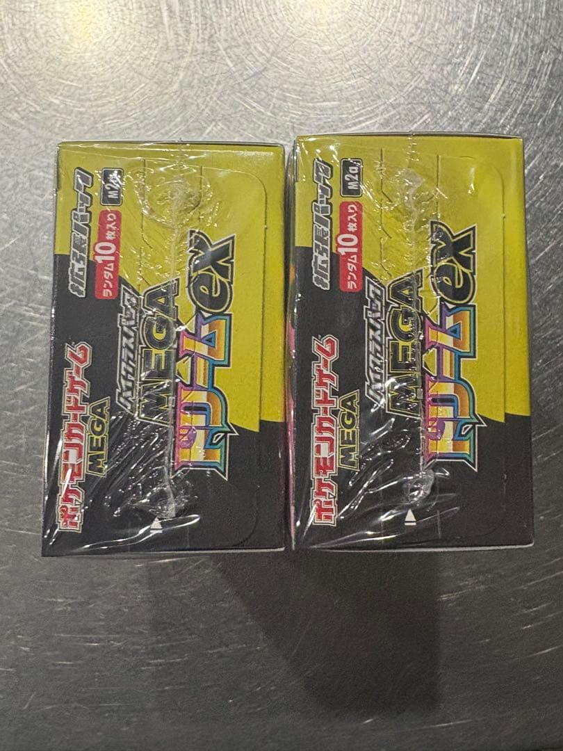 ポケモンカードゲーム メガドリームex 2box シュリンク付き　初版新品未開封