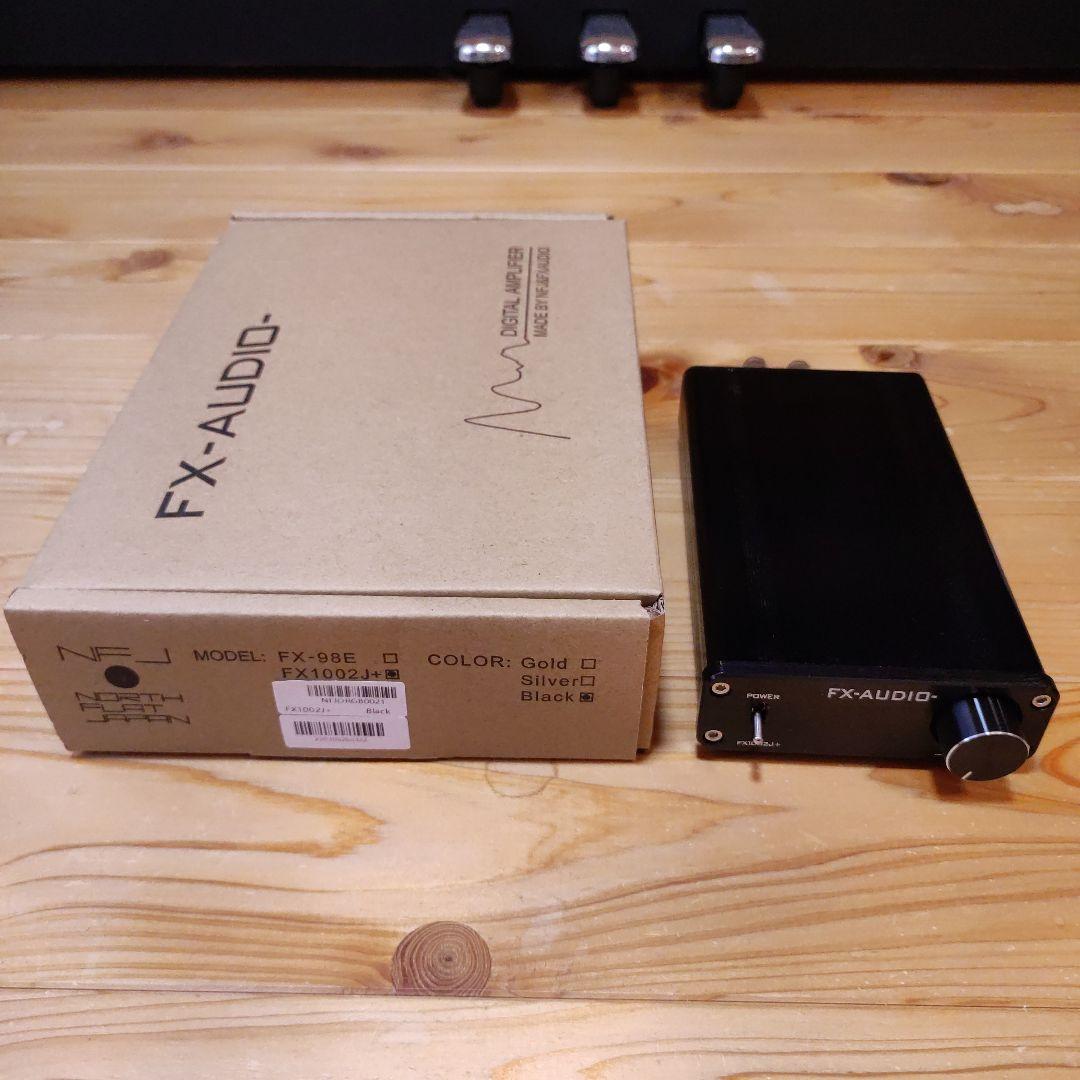FX-AUDIO FX1002J+ アンプ＆ACアダプター