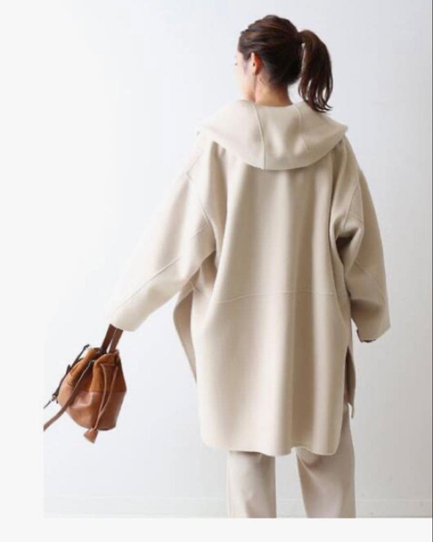 FRAMe WORK フレームワークリバーフードポンチョコート