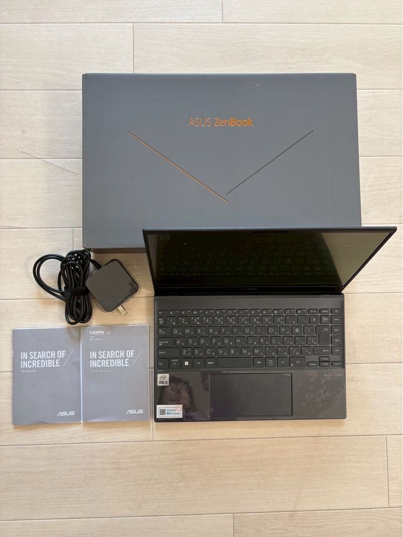 ASUS ZenBook ダークグレー 本体