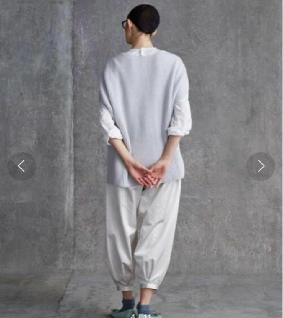 専用：drawerカシミヤコットン畔編みニットベスト