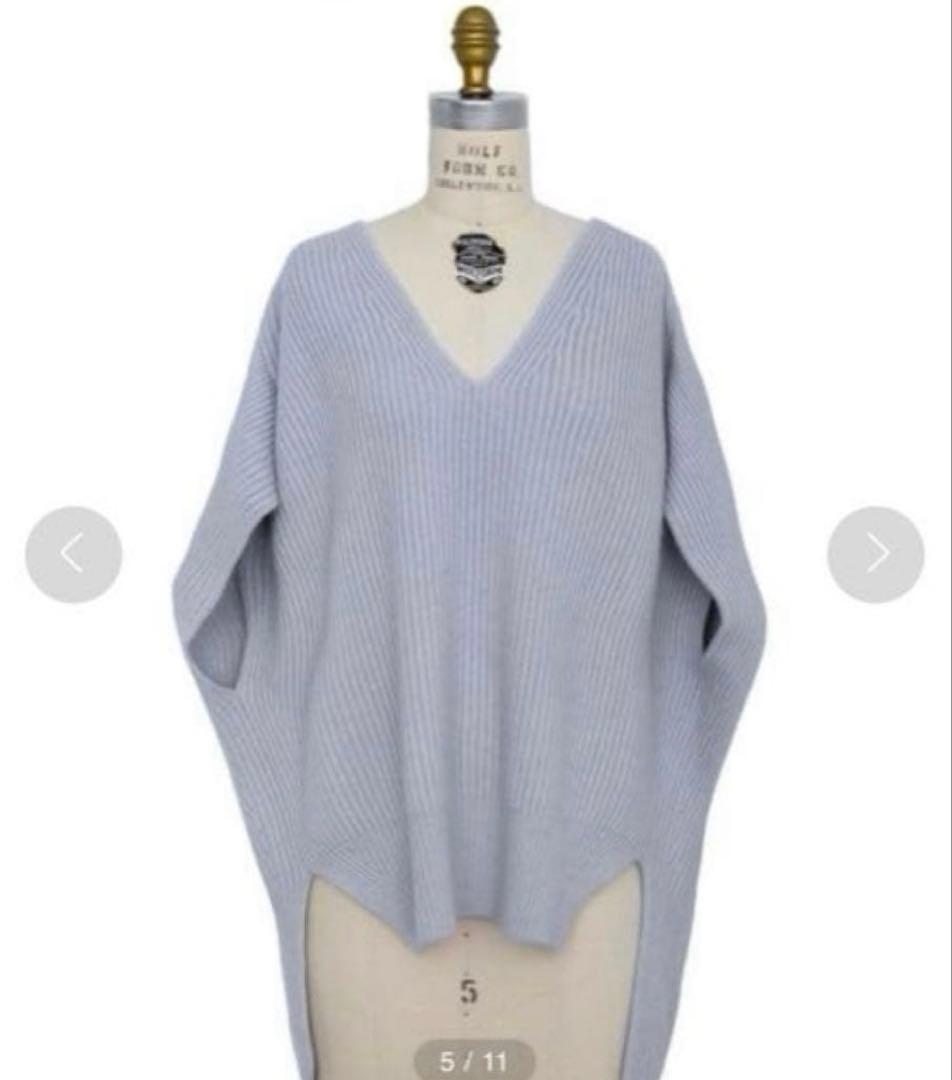 専用：drawerカシミヤコットン畔編みニットベスト