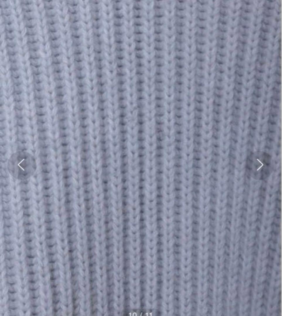 専用：drawerカシミヤコットン畔編みニットベスト