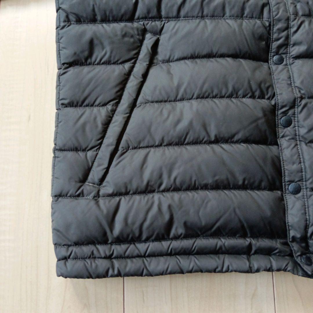 【美品】DANTON インナーダウンジャケット モカブラウン M