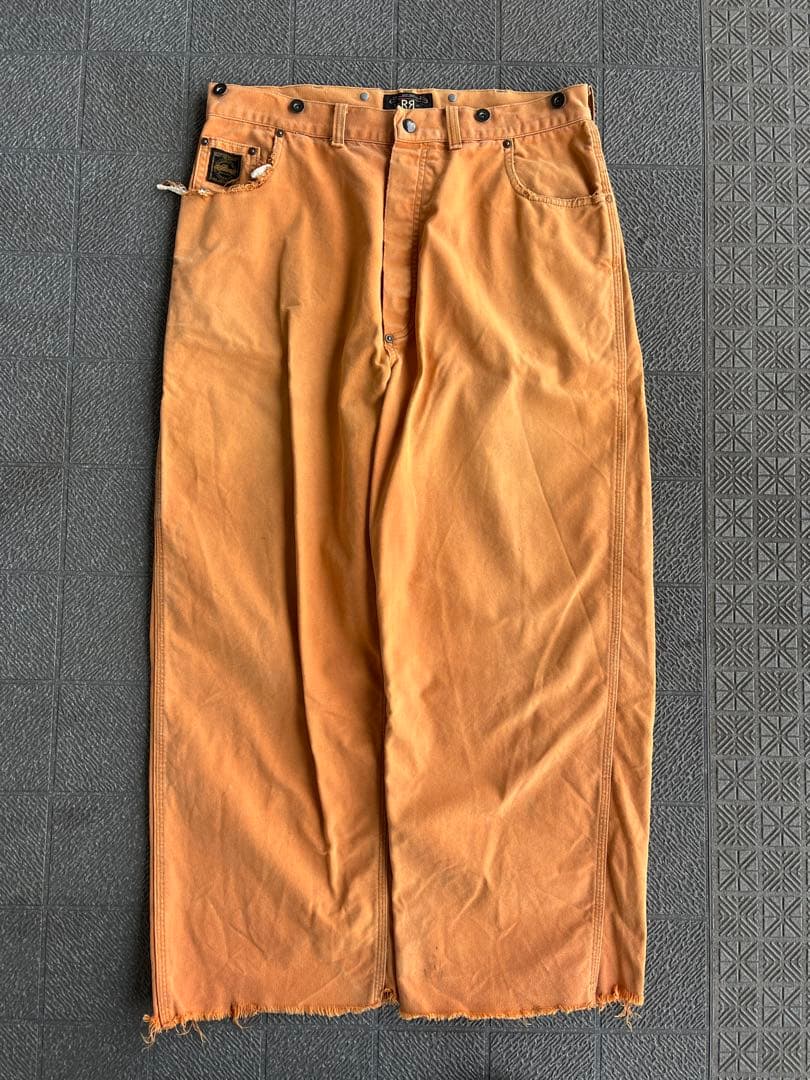 【希少】90s RRL 三つ星 初期タグ ワークペインターパンツ オレンジ