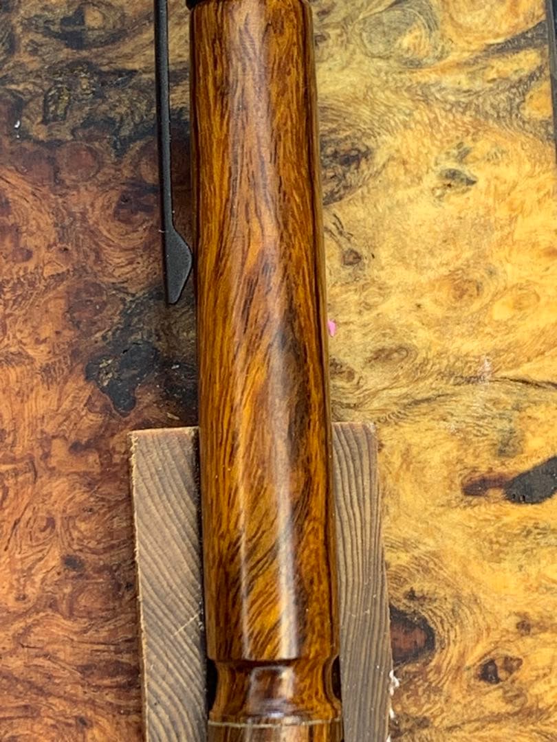 Tomotanオレンズネロ0.5mm、デザートアイアンウッド