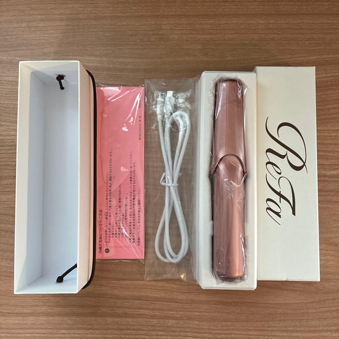 【新品未使用】リファ フィンガーアイロンst ローズゴールド 正規品