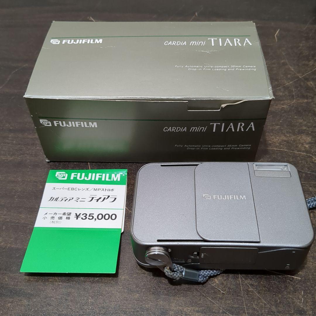 FUJIFILM TIARA コンパクトカメラ SUPER-EBC 28mm