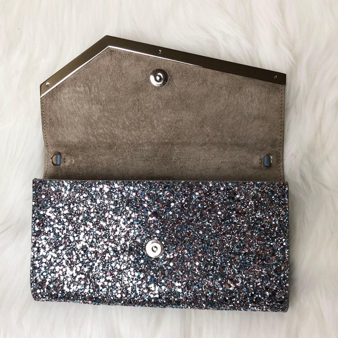 【Tu☆】ジミーチュウ チェーン ショルダー パーティバッグ グリッター