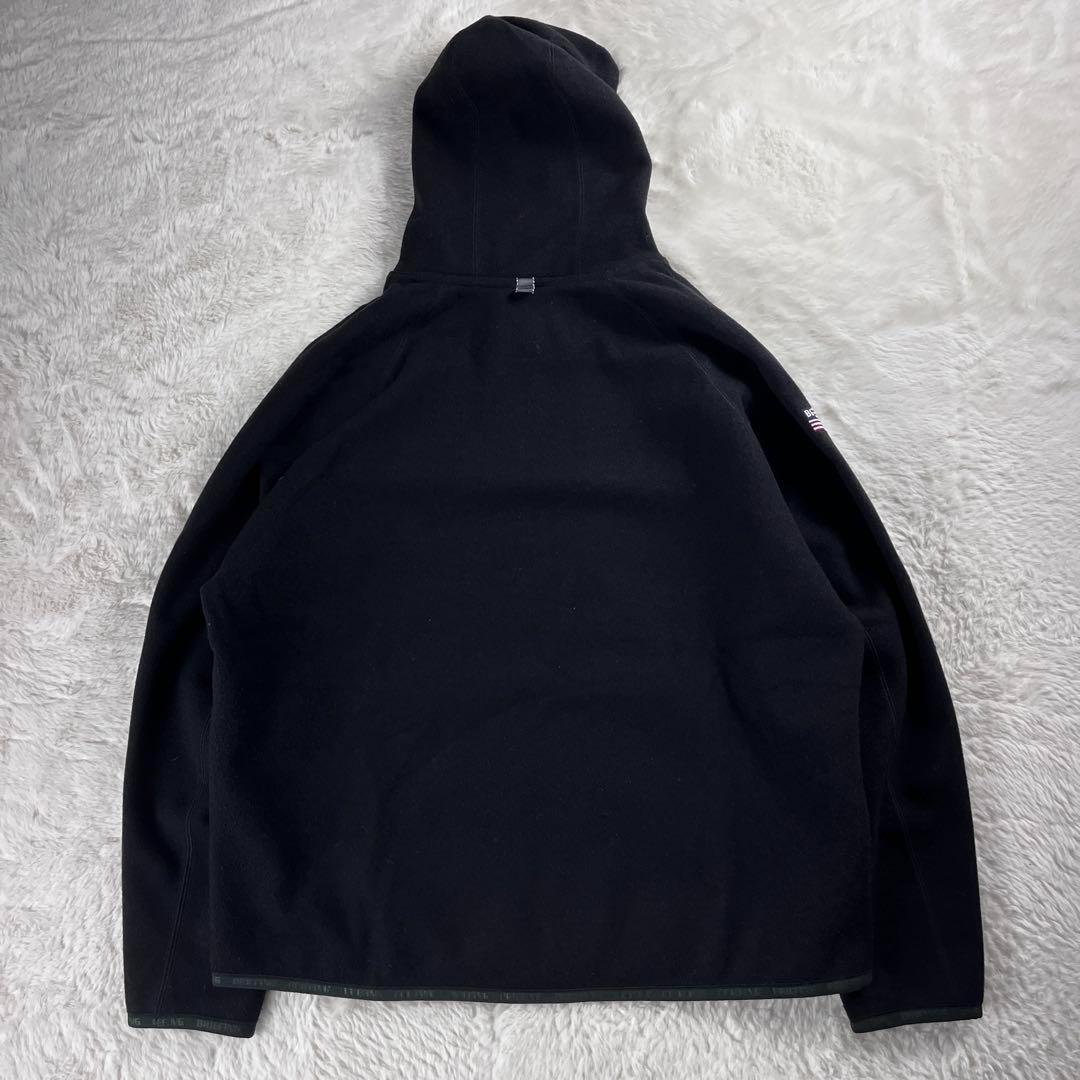 極美品 ブリーフィング ゴルフ ウール調 ロゴパーカー S ブラック ジム 完売
