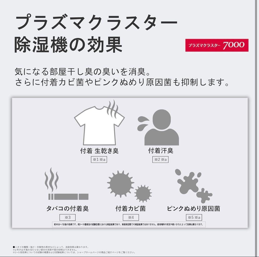 除湿機 CV-S71-W 7000ml/日