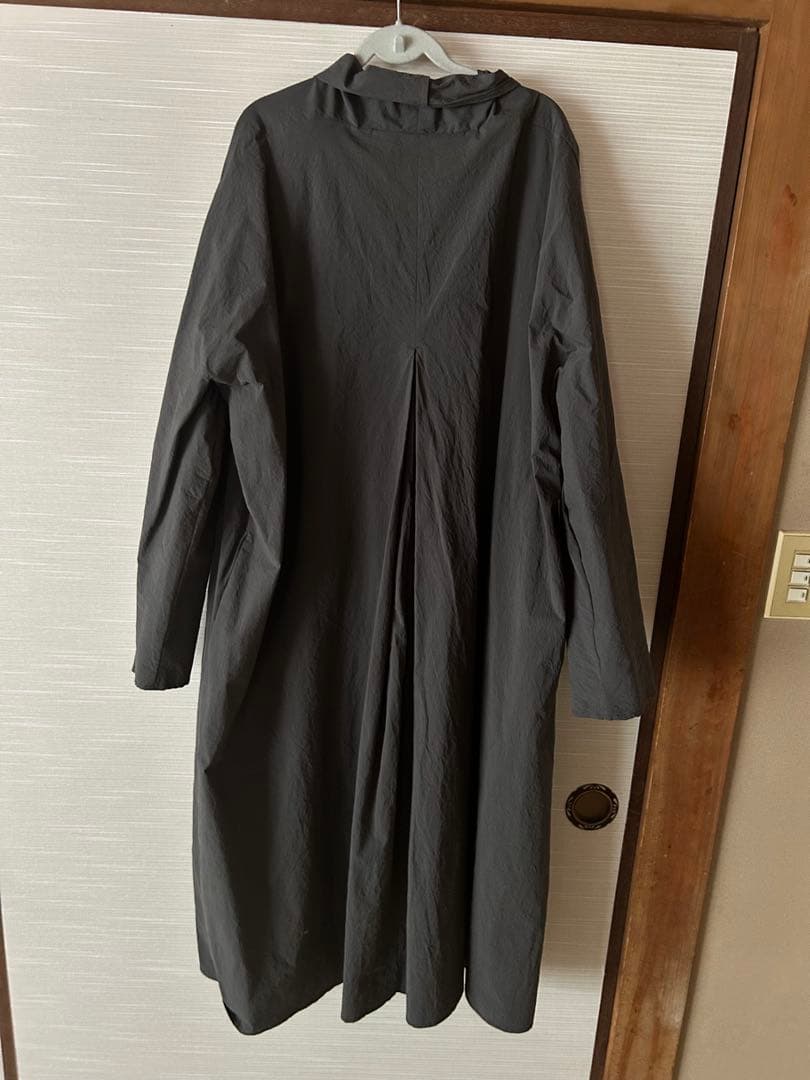 ALBUM DI FAMIGLITA グレー シャツワンピース