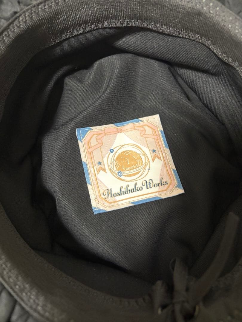 星箱works シュヴァルドール　レースリボンストライプキャノチェ ブラックM