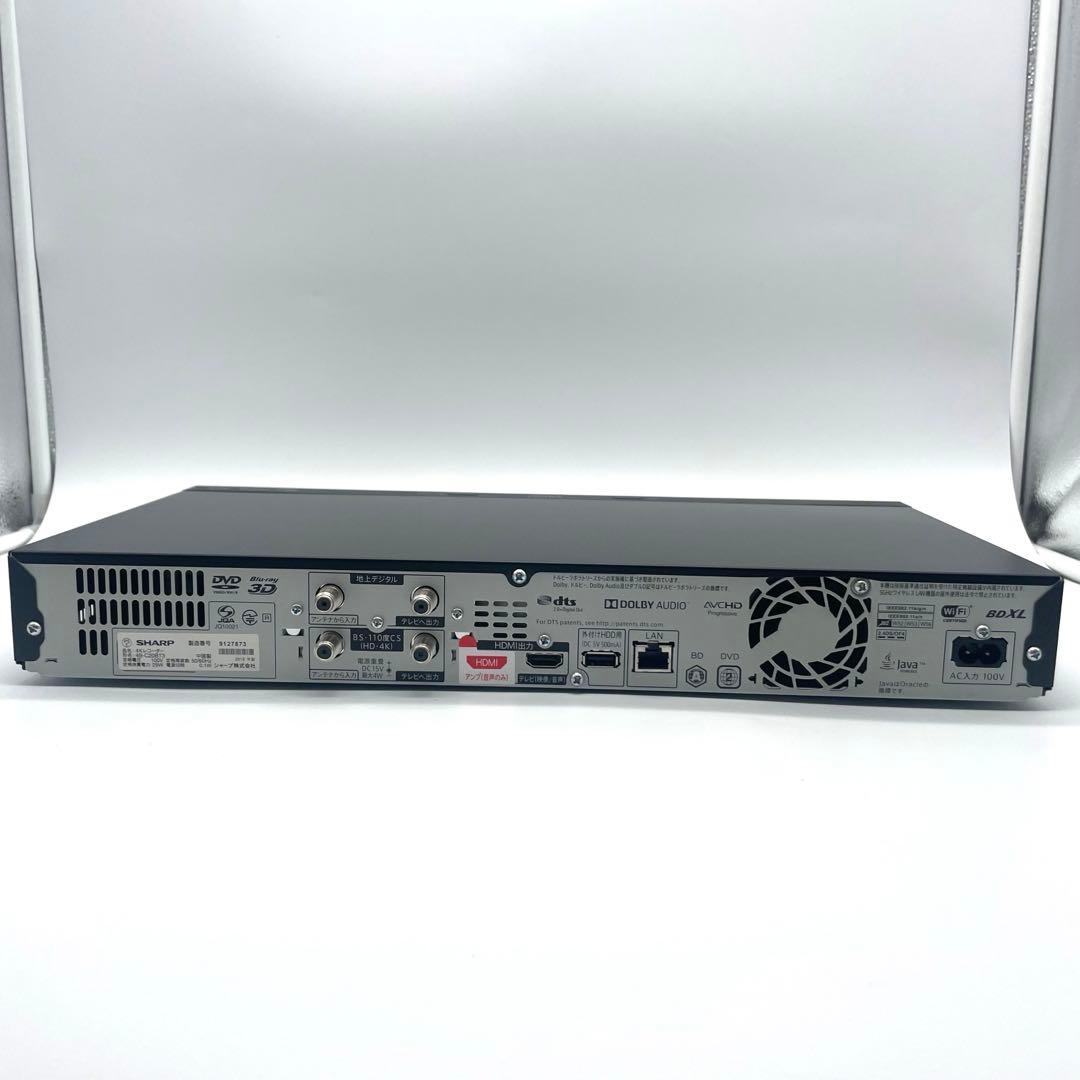 ◯SHARP ブルーレイディスクレコーダー BDレコーダー 4B-C20BT3