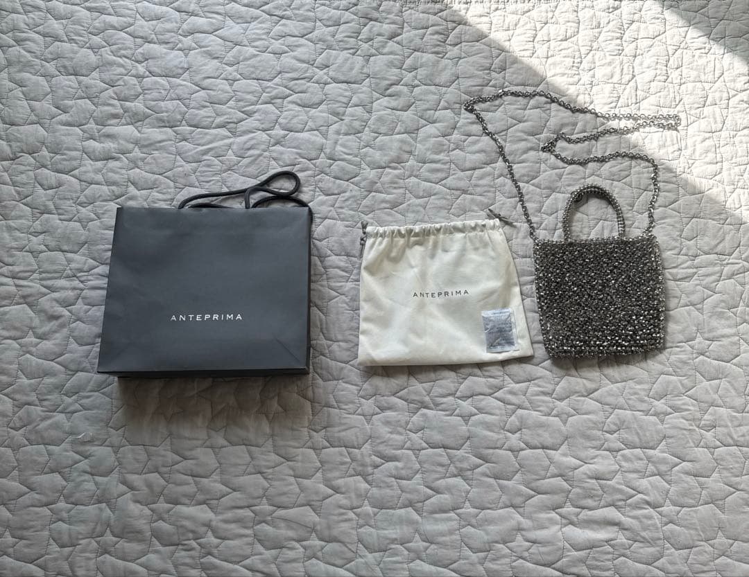 【美品】アンテプリマ　スタンダード ミニアトゥーラ カーキシルバー