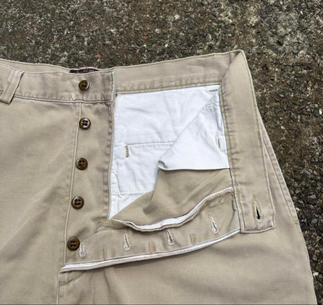 90s USA製 DOUBLE RL RRL チノパン 初期 三つ星 ポロカン