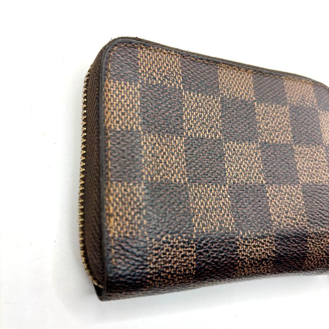 正規品 ルイヴィトン パース ダミエ 小銭入れ ケース ジッピー