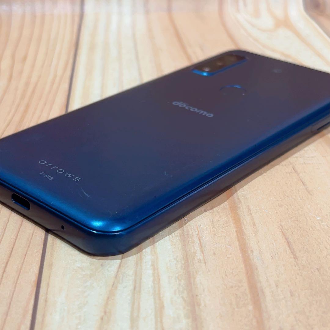 SIMフリー 本体 arrows We 64 GB 074G4 ネイビー