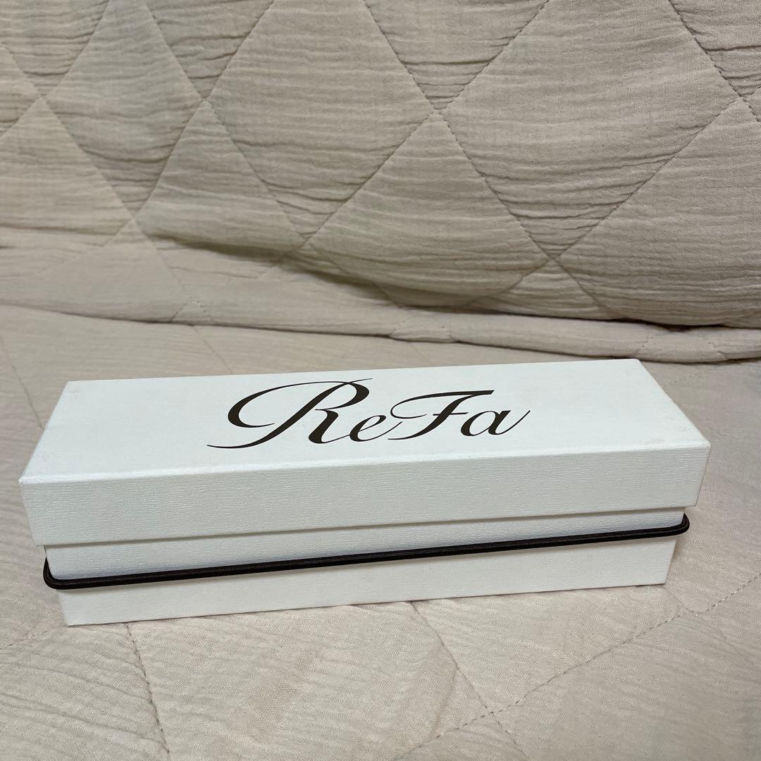 ほぼ未使用　ReFa ストレートヘアアイロン ホワイト 充電ケーブル付き