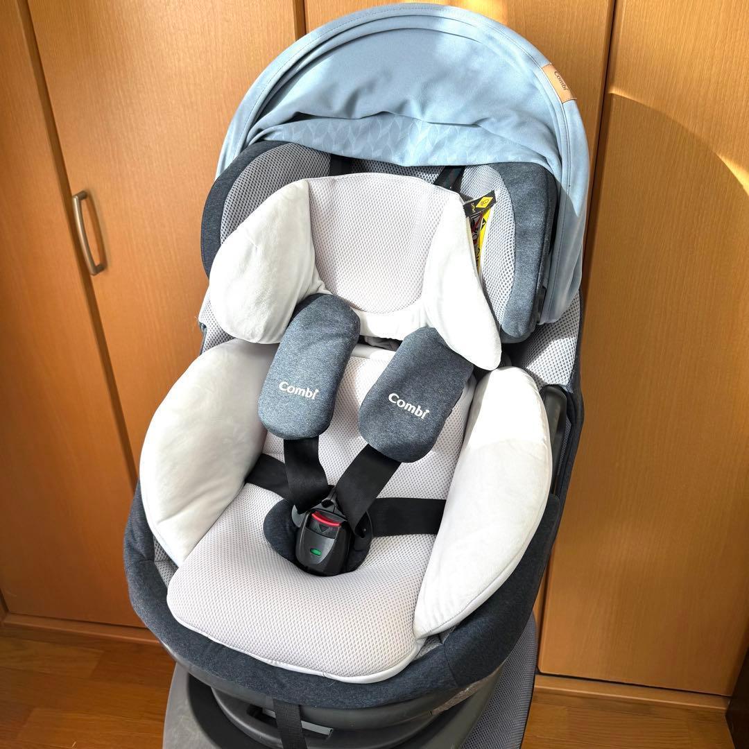 【美品】コンビ THE S ZA-670 最上位 モデル　ISOFIX ブルー
