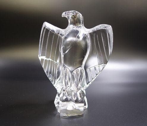 Baccarat バカラ イーグル 鷲 ワシ 大型オブジェ クリスタルガラス