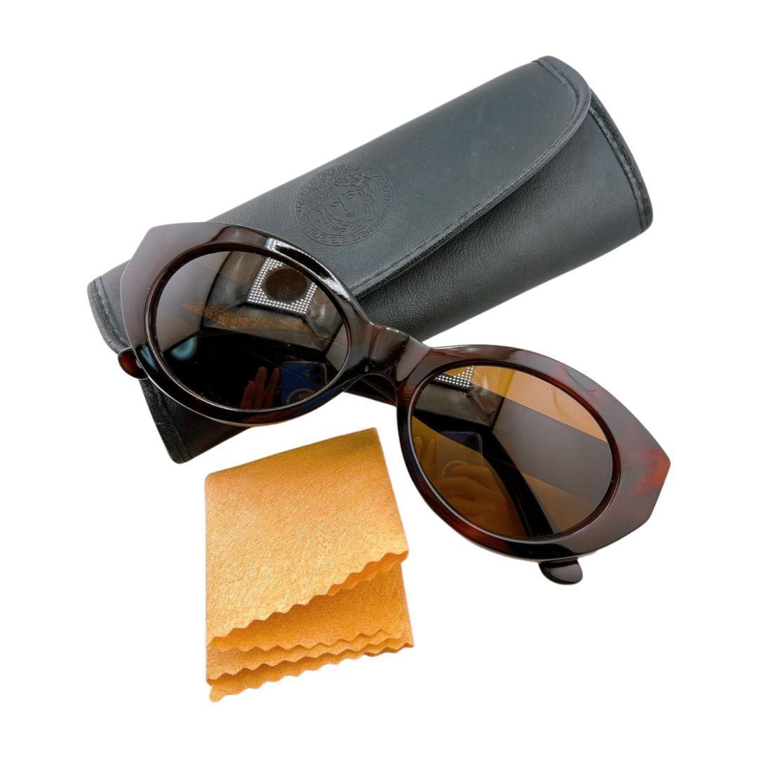 VERSACE ヴェルサーチ サングラス メデューサ プラスチックゴールドロゴ