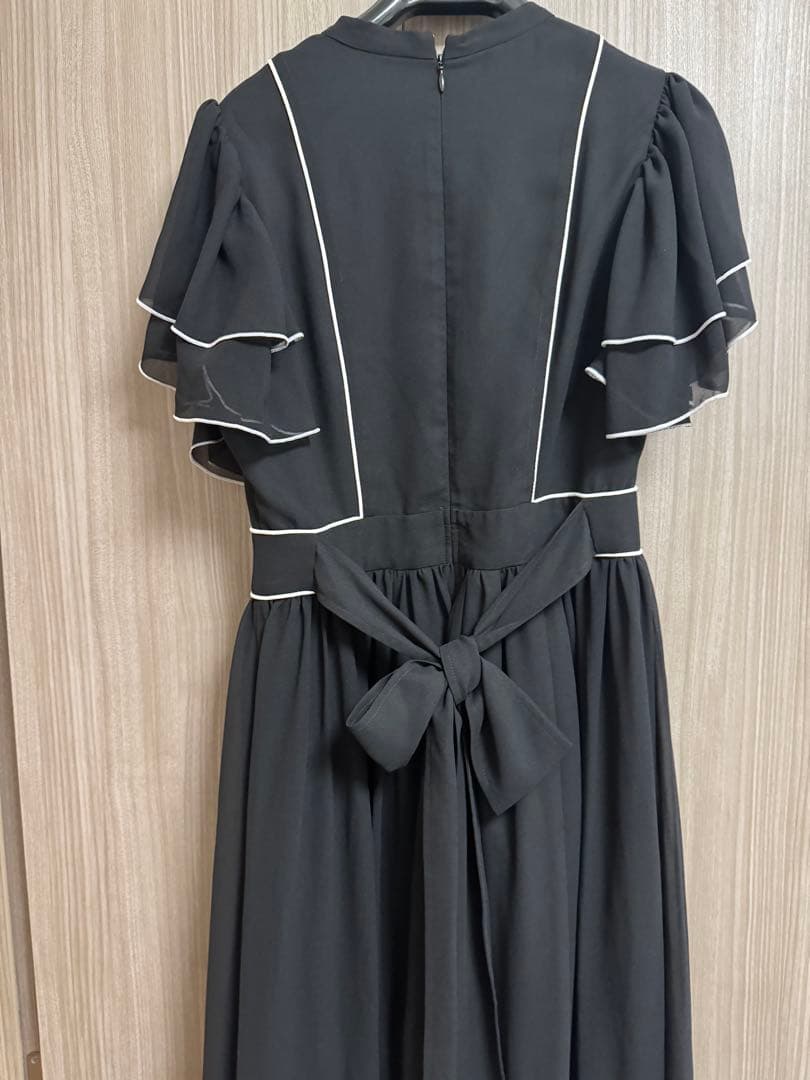 MARY QUANT ブラック ワンピース 半袖 BFセール中！早い者勝ち