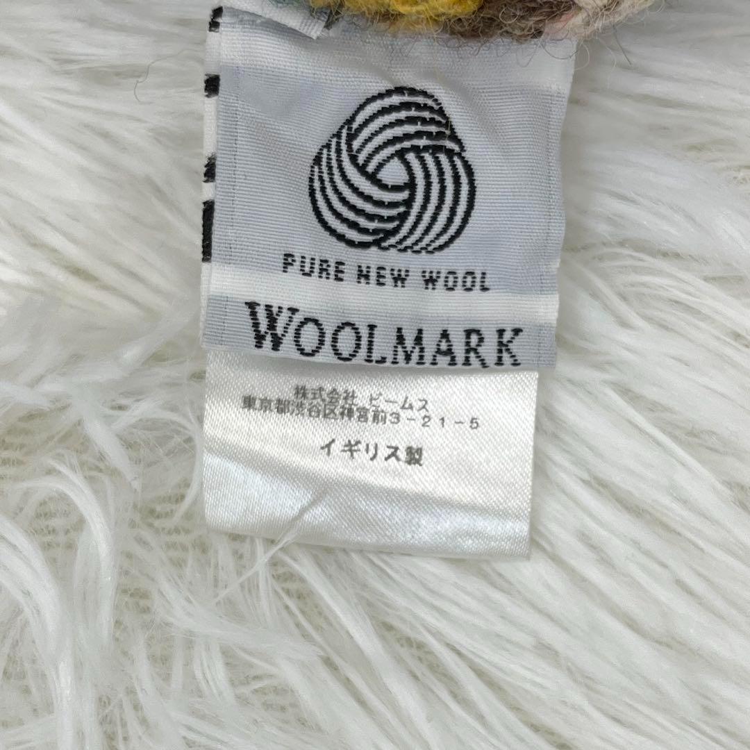 【美品】ローレンスジェイスミス×ビームス　ニットベスト・フェアアイル柄・