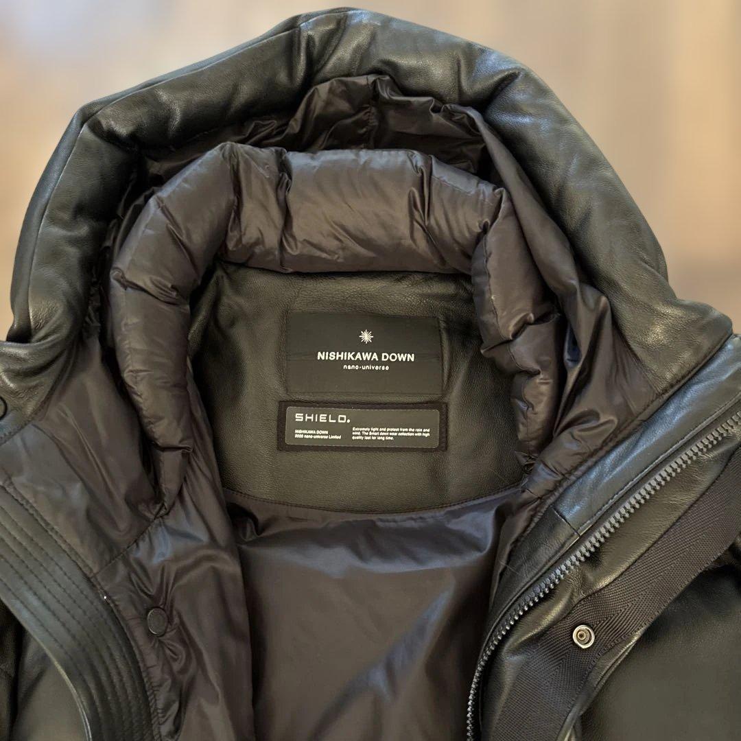 最終値下　ナノユニバース　西川ダウンジャケット