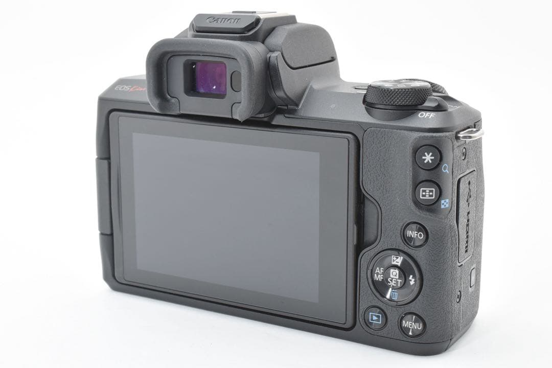 Canon EOS Kiss M ミラーレスカメラ 本体と付属品