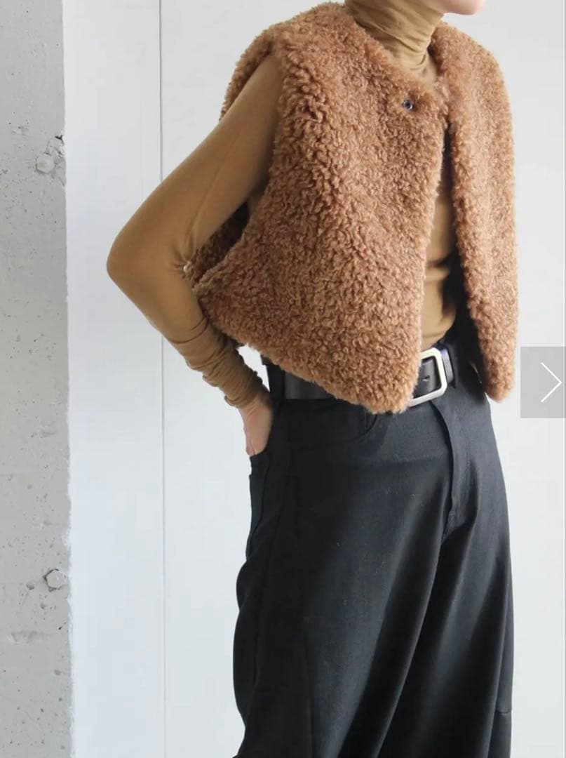 natu【新品・未使用】HYKE ハイク　ファーベスト　今期新色