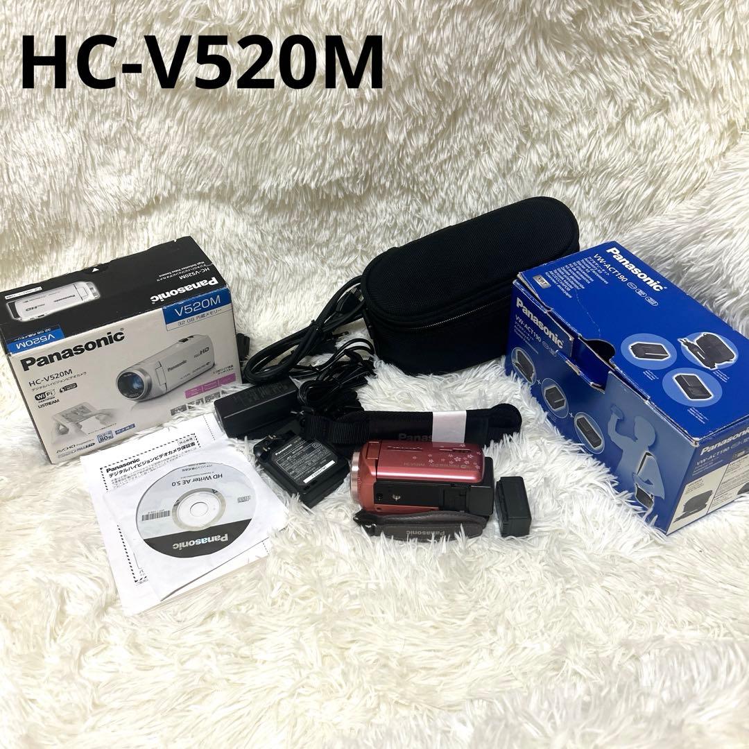 wifi！美品！花柄！Panasonic HC-V520M