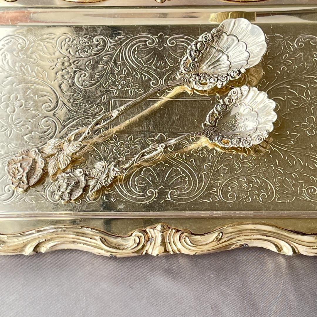 【Christoph Bach】クリームスプーン / シュガースプーン 【純銀】